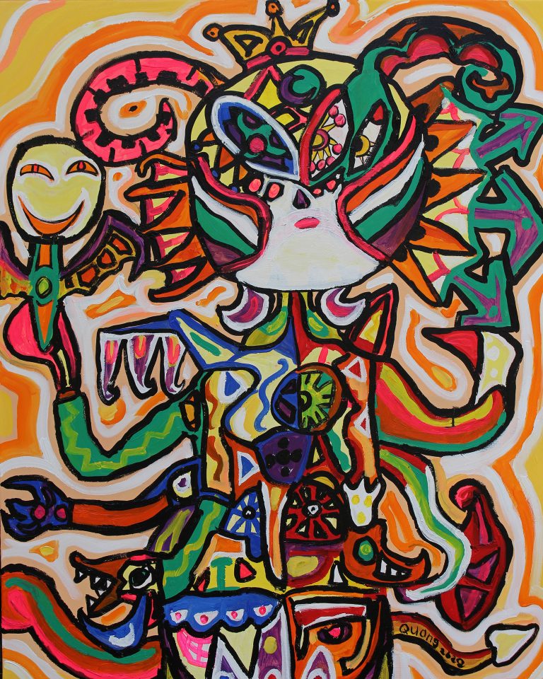 Biến ảo- 120x150cm- Acrylic- 2022