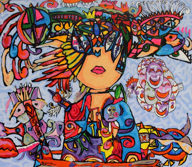 Ngày mai- 130x150cm-Acylic- 2022